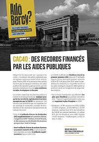 CAC40 : des records financés par les aides publiques